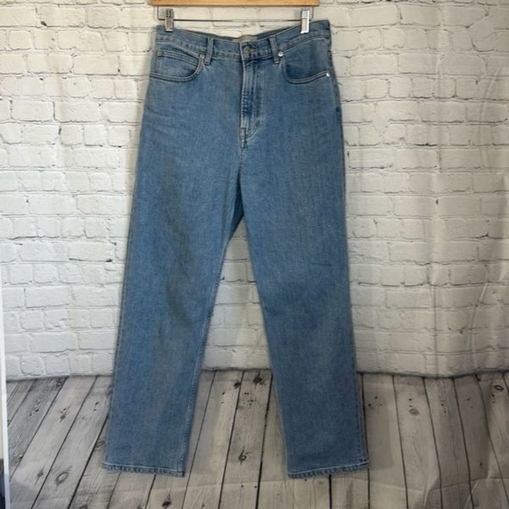 Everlane Light Gray High Jeans